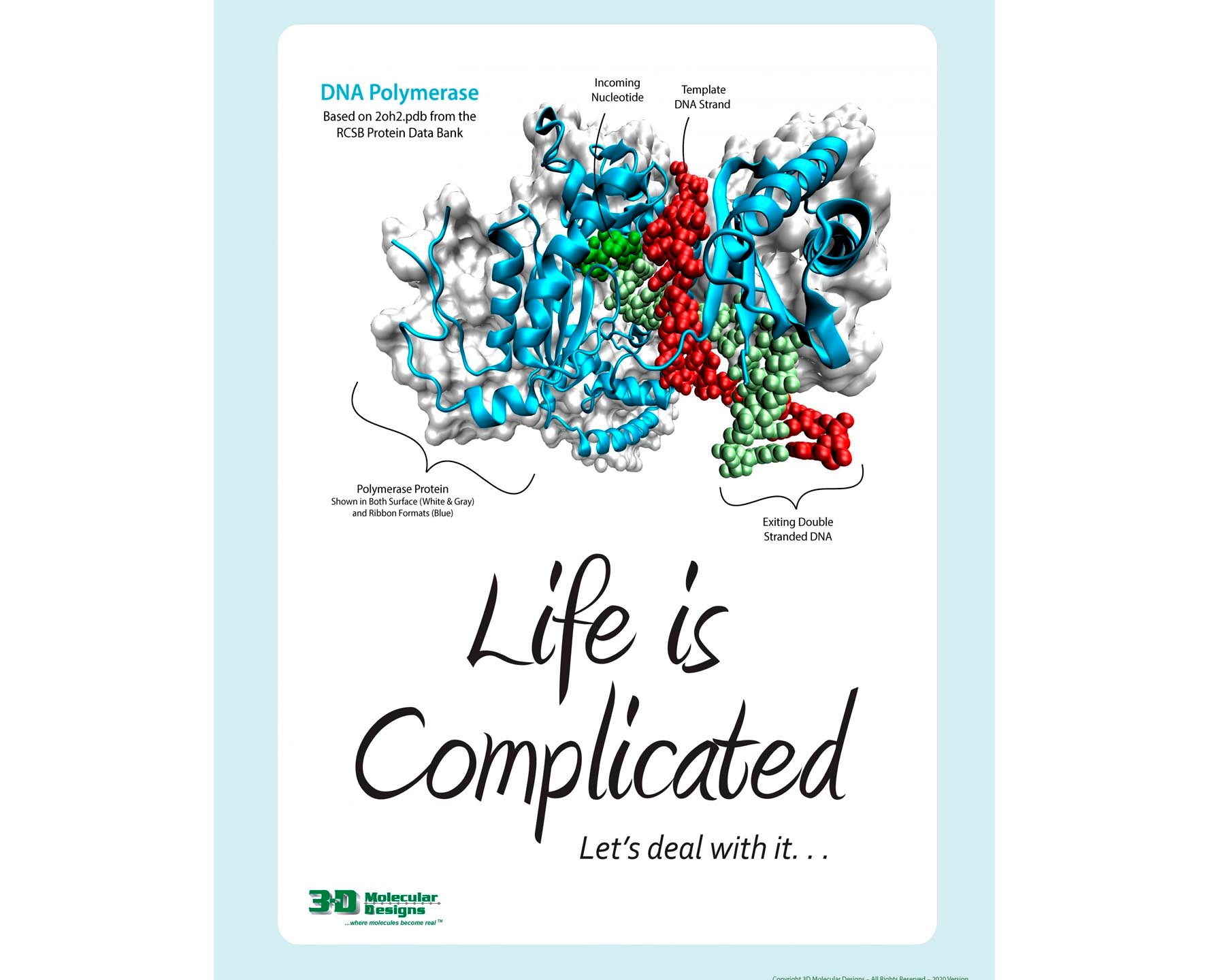 Life Is Complicated Poster©